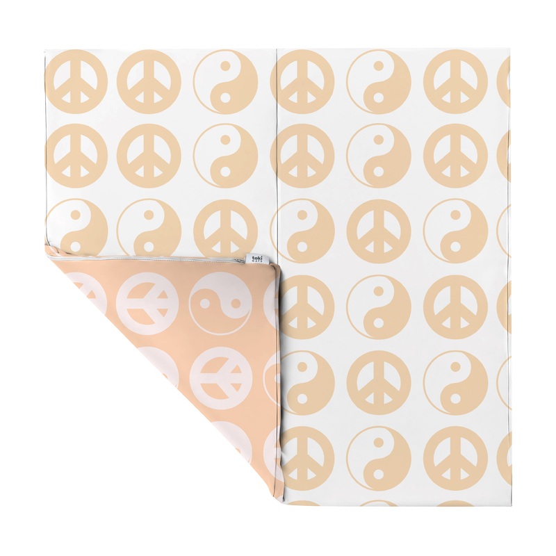Yin Yang Vegan Leather Mat|Standard|Mega
