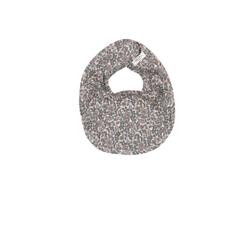 The Printed Bib – Floral Cotton