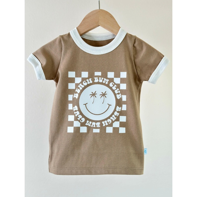 BEACH BUM CLUB T-SHIRT|NB|3M|6M|9M|1Y|2Y|3Y|4Y|5Y|6Y|7Y|8Y|9Y|10Y