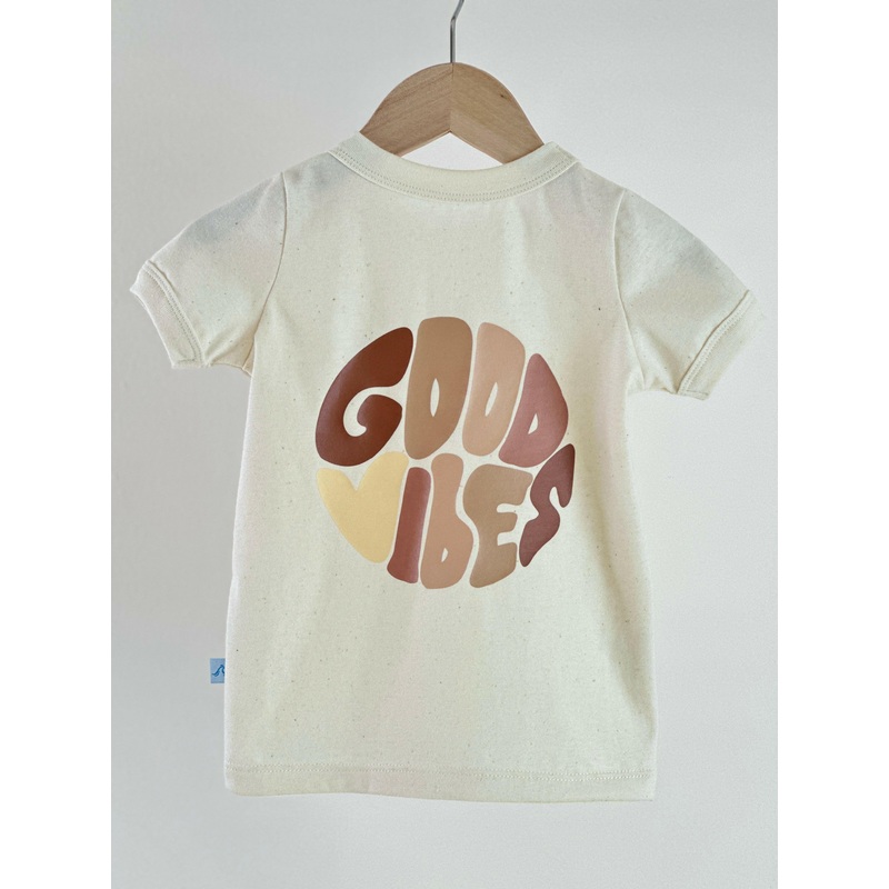 GOOD VIBES T-SHIRT|NB|3M|6M|9M|1Y|2Y|3Y|4Y|5Y|6Y|7Y|8Y|9Y|10Y