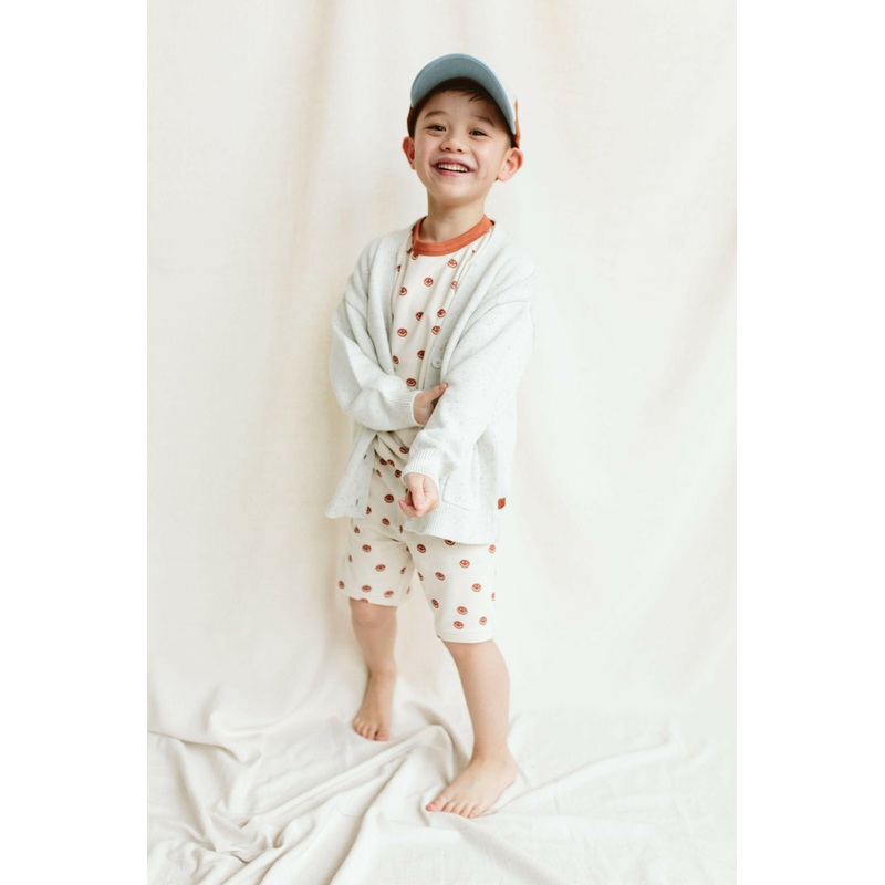 KNIT BUTTON-UP SWEATER | SHELL