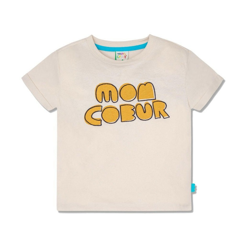 Mon Coeur Kid T-Shirt|2Y|3Y|4Y|10Y|5Y|6Y|8Y|Cream/Caramel