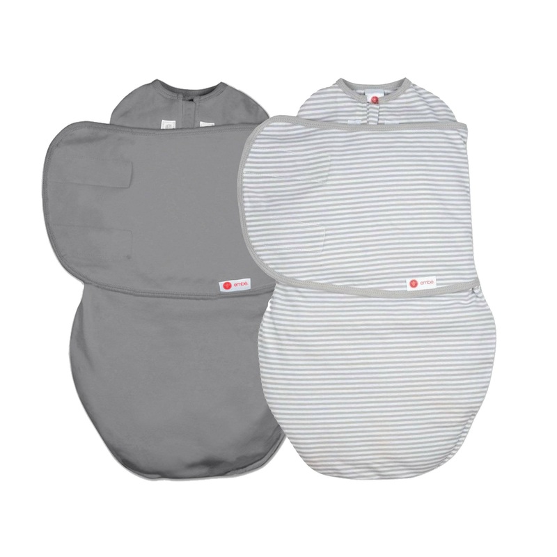 2-Pack Swaddle Wrap Bundle|Slate – Grey Stripes|Spruce – Moss|Rust – Sand