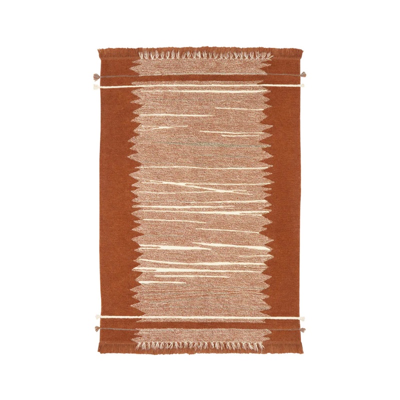 WOOLABLE RUG SUMAK TERRACOTTA|200 x 300 cm|140 x 200 cm|Terracotta