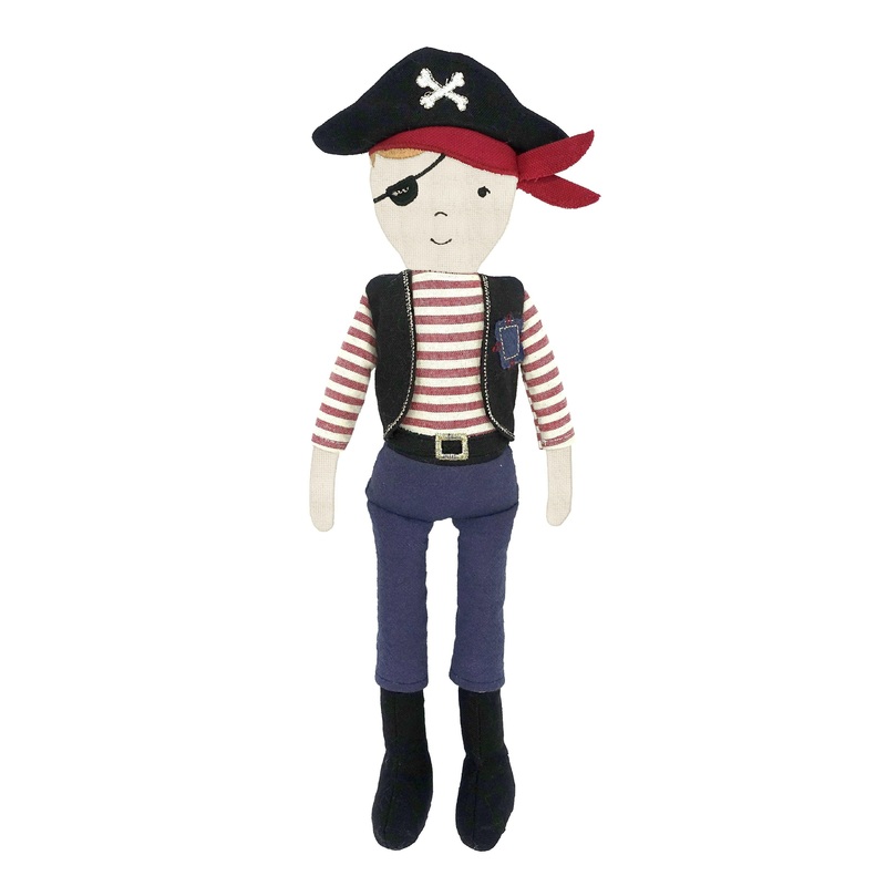 JOLLY ROGER PIRATE DOLL