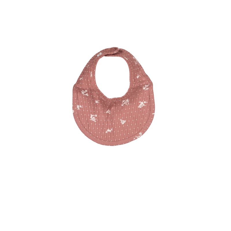 The Printed Bib – Rosewood Floral