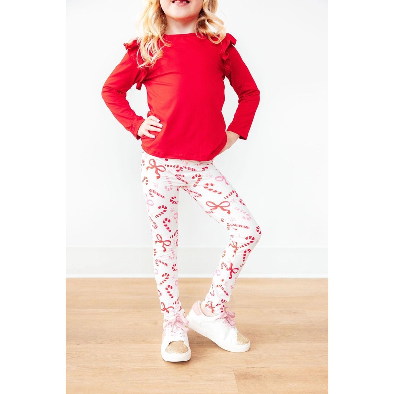 Candy Cane Lane Leggings|6-12M|12-24M|2T|3T|4T|5/6|7/8|9/10
