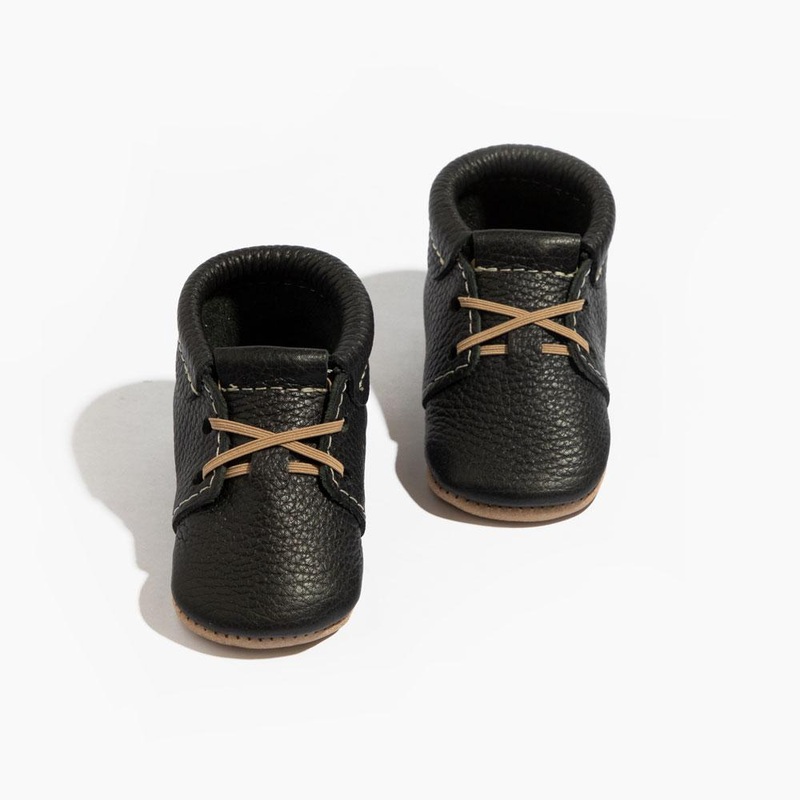 Ebony Oxford Baby Shoe|Soft Sole|Hard Sole|1|2|3|4|5|6