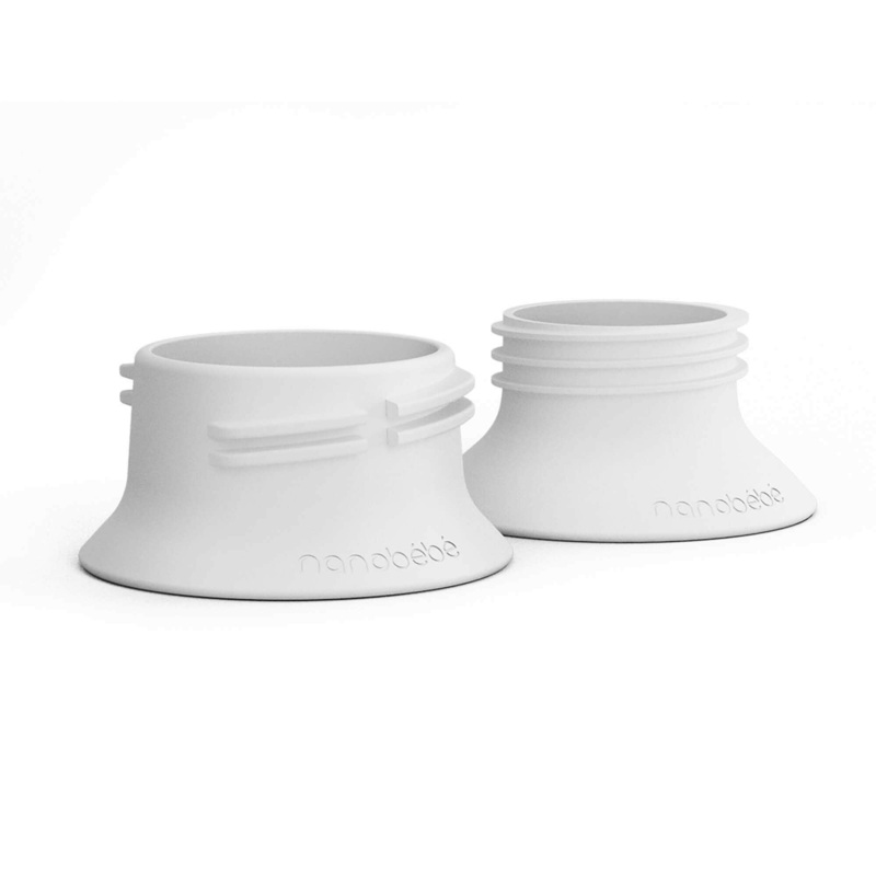 Breast Pump Adapters|2pk – Gen 1 (white bottom bottles)|4pk – Gen 2 (clear bottom bottles)