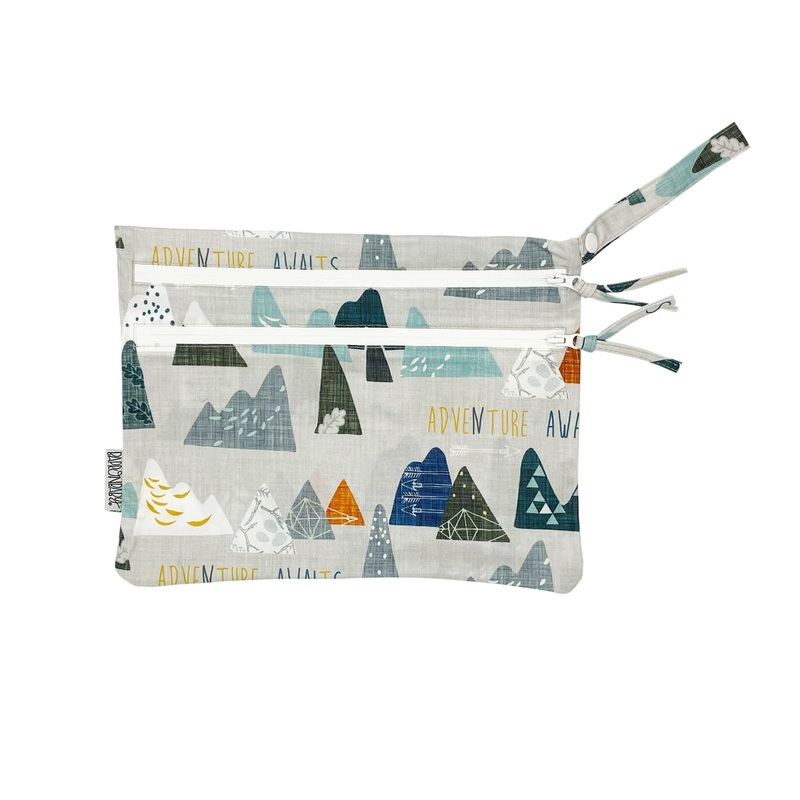 Adventure Awaits – Waterproof Wet Bag (For mealtime, on-the-go, and more!)