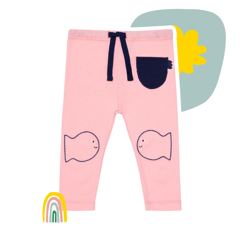 Pink Stitch Legging – Pink|6/12M|12/18M|18/24M