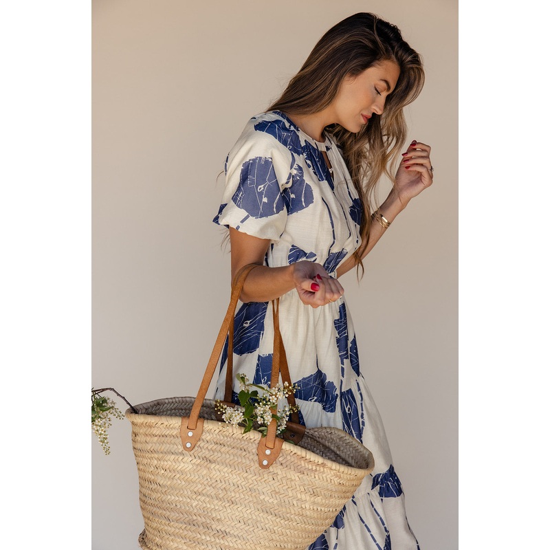 Blue Eyes Floral Dress|Royal Blue|S|M|L