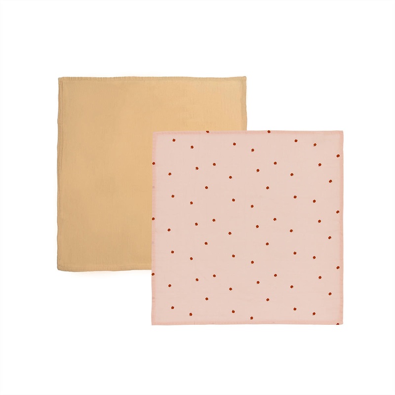Yummy Muslin – Rose / Fudge