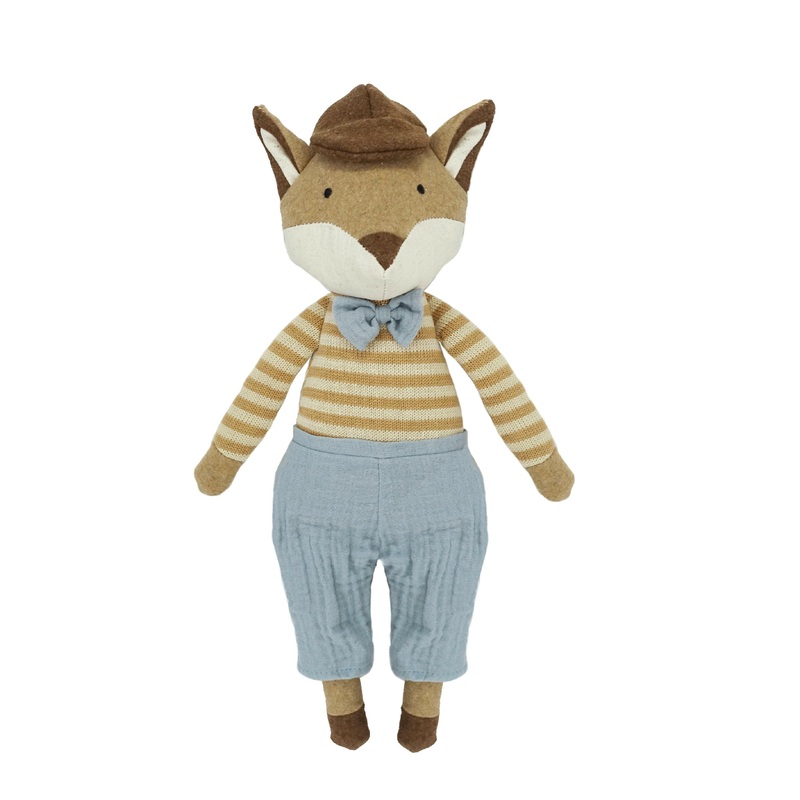 FELIX FOX LINEN DOLL