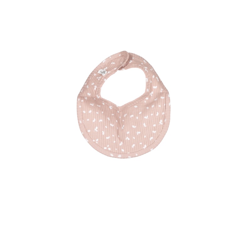 The Printed Bib – Mauve Petal|OS