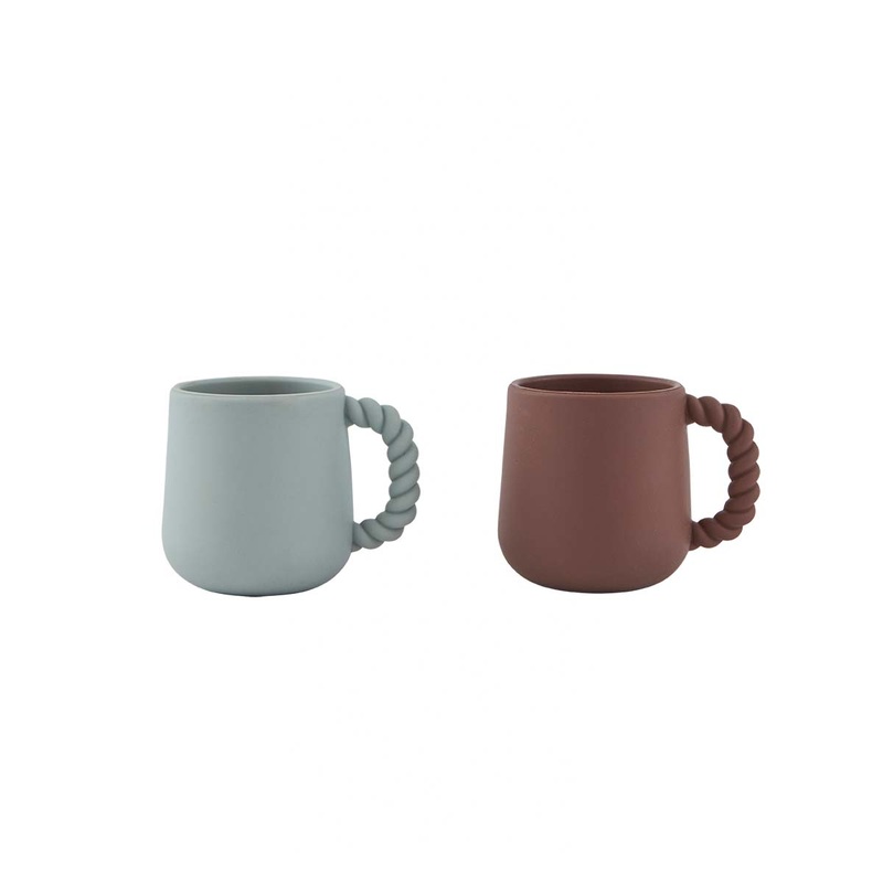 Mellow Cup – Pack of 2 – Choko / Pale Mint