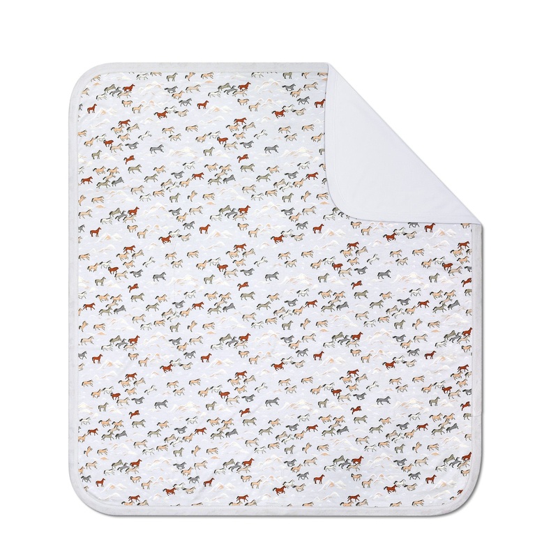 Bamboo Blend Baby Blanket – Wild Horses