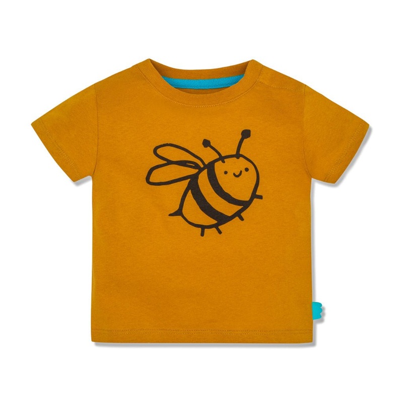 Bee Baby T-Shirt – Caramel|3/6M|6/12M