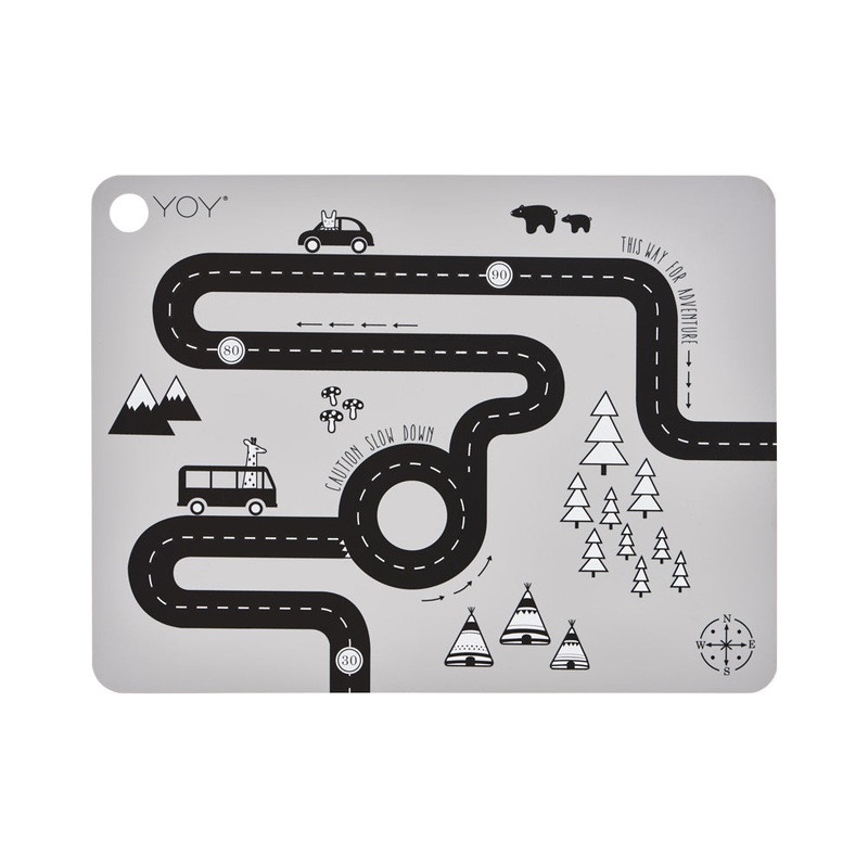 Placemat Adventure – Light Grey