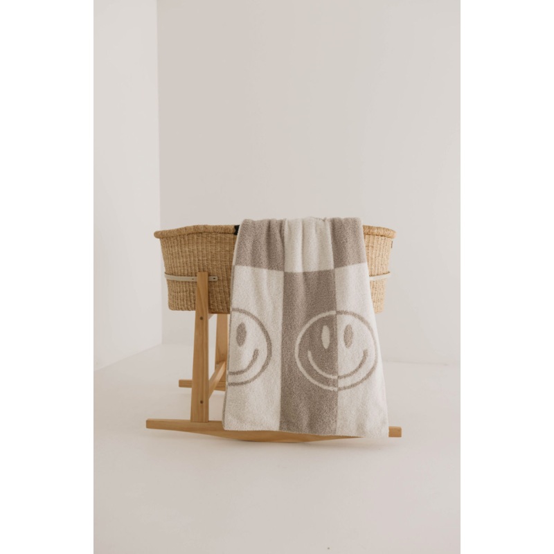 Plush Blanket |  Smile Checkerboard