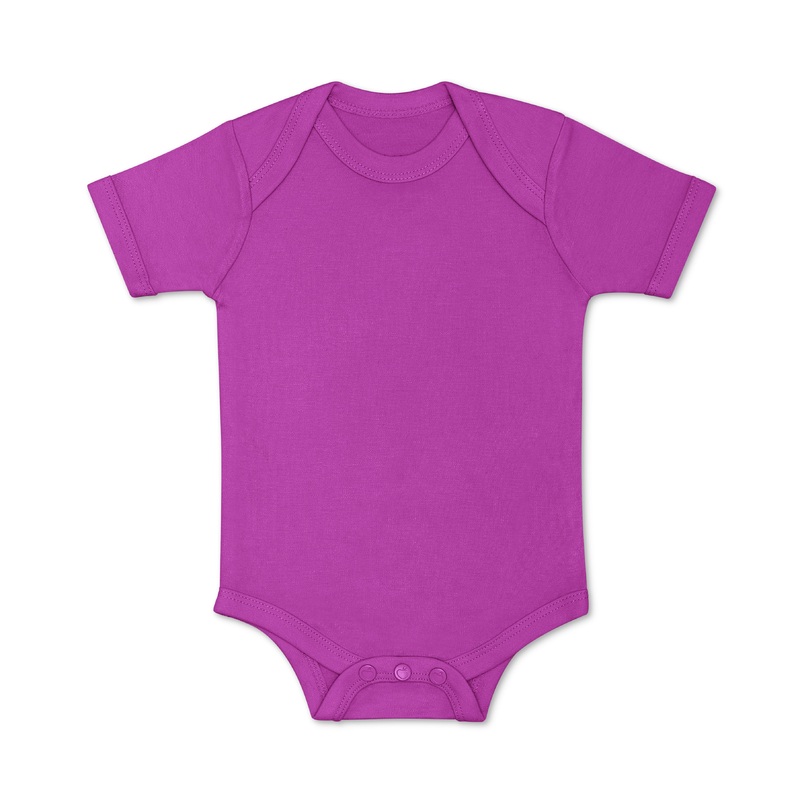 Bamboo Blend Essential Onesie – Raspberry
