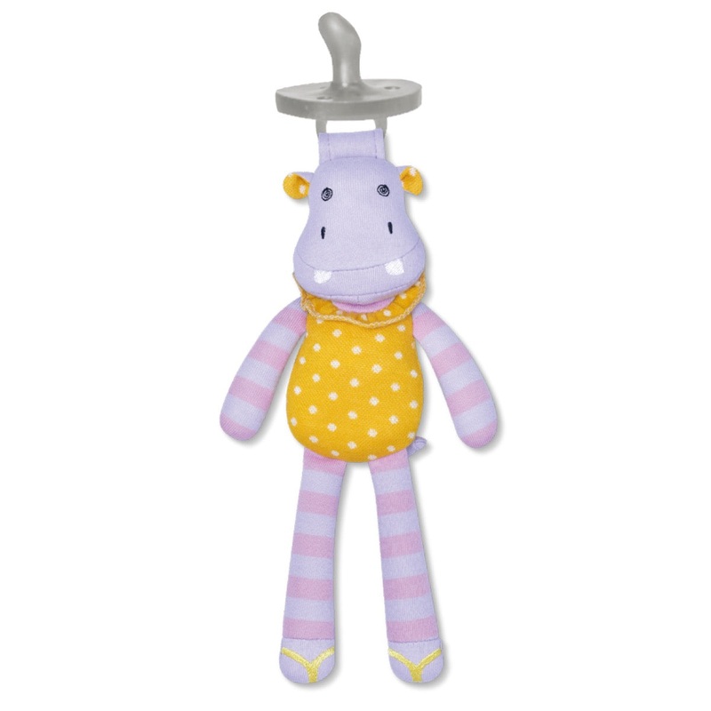 Jojo Hippo – Pacifier Buddy