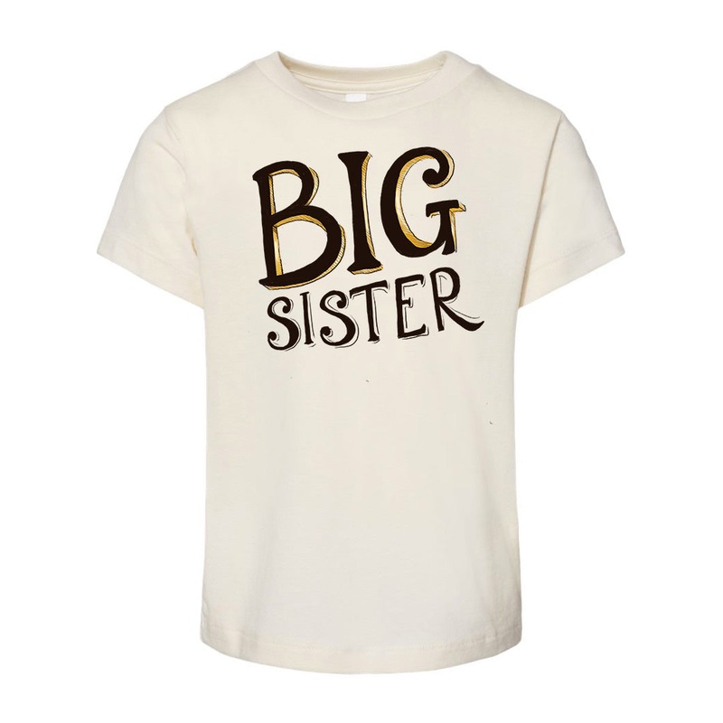 Big Sister – Natural [Children’s Tee]