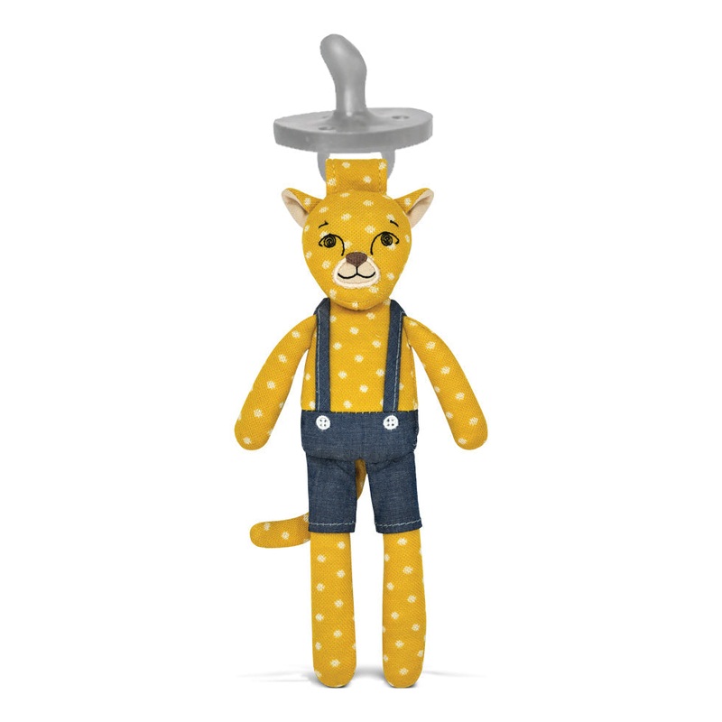Charlie Cheetah – Pacifier Buddy