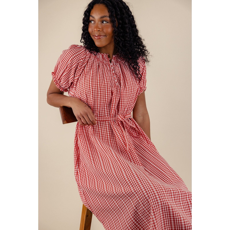 Once In A Lifetime Button Dress