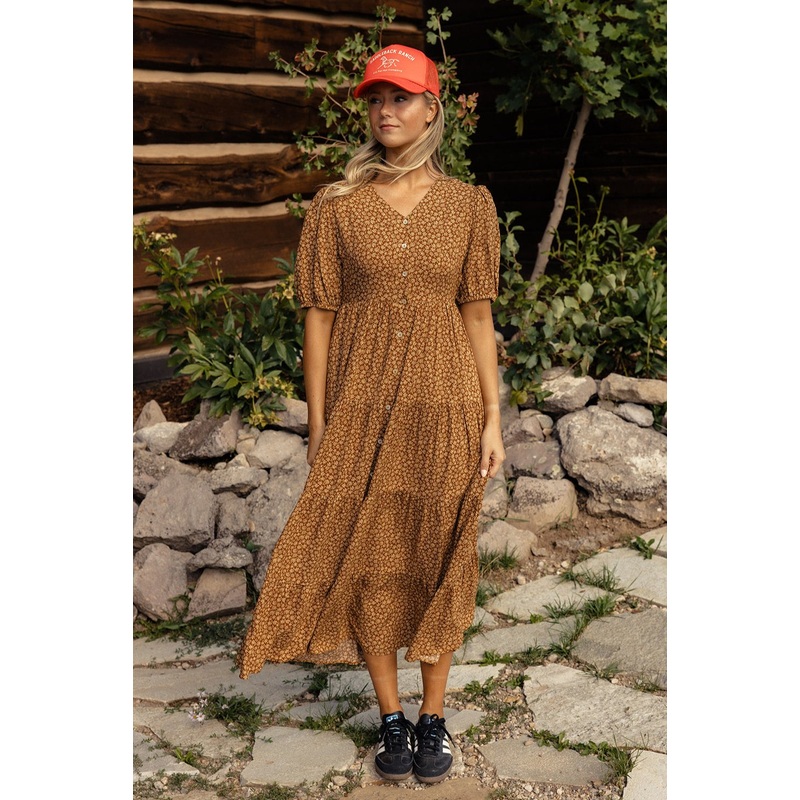 The Aura Button Dress|Peru|S|M|L|XL