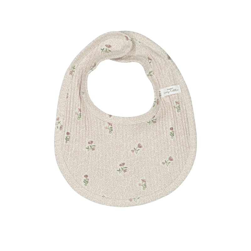 The Printed Bib – Dahlia Pink|OS