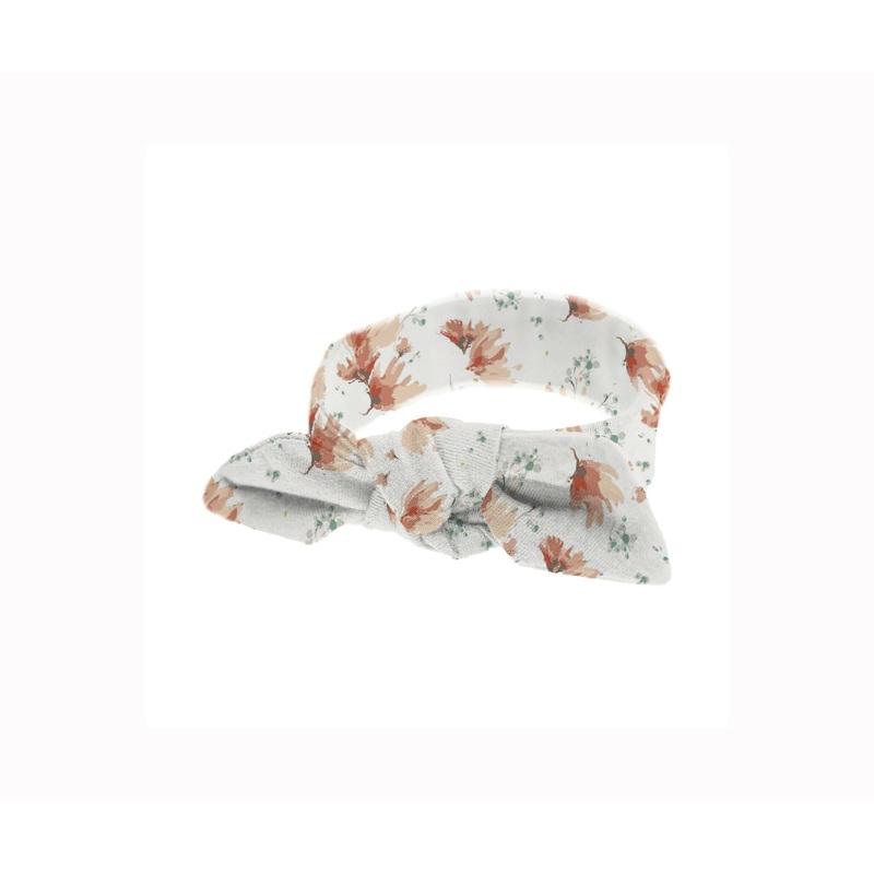 Bow Headband|Blush Blossoms|Clustered Flowers|Pink Giraffes|Grey Stripes|Slate|Spruce|Rust|Sand|Moss|Angle Stripes|Disperse|Newborn (6-14lbs)