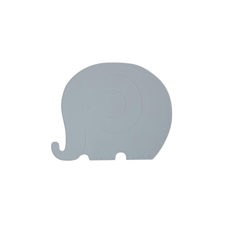 Placemat – Henry Elephant – Pale Blue