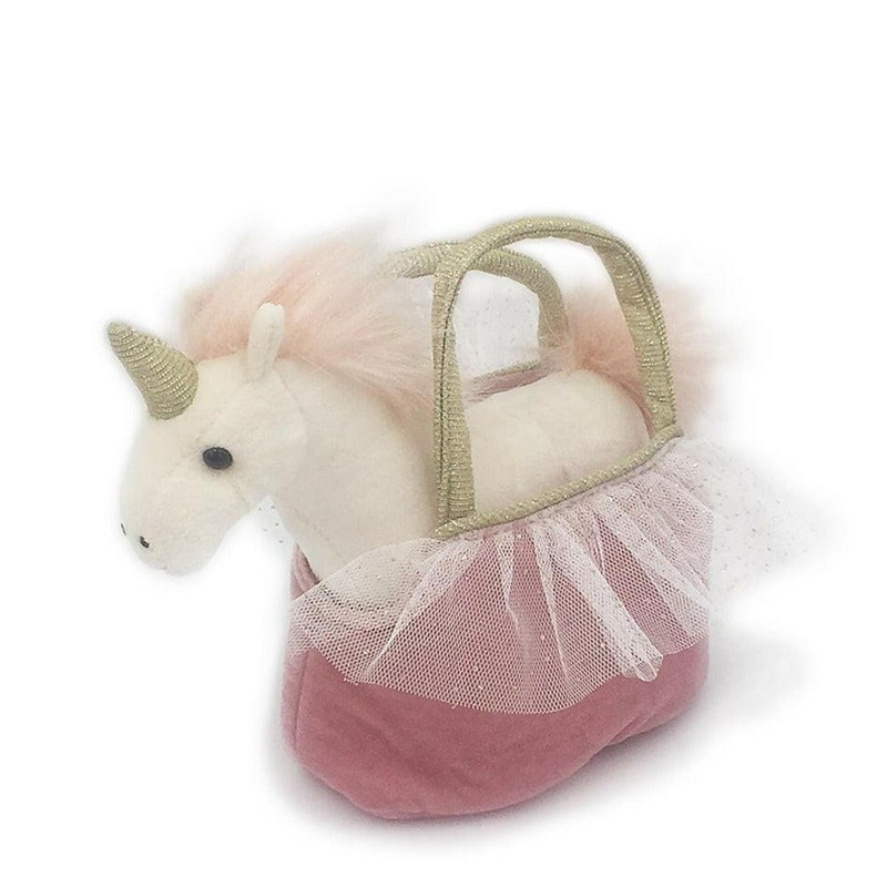 ‘Ophelia’ Unicorn Plush Doll & Toy Purse