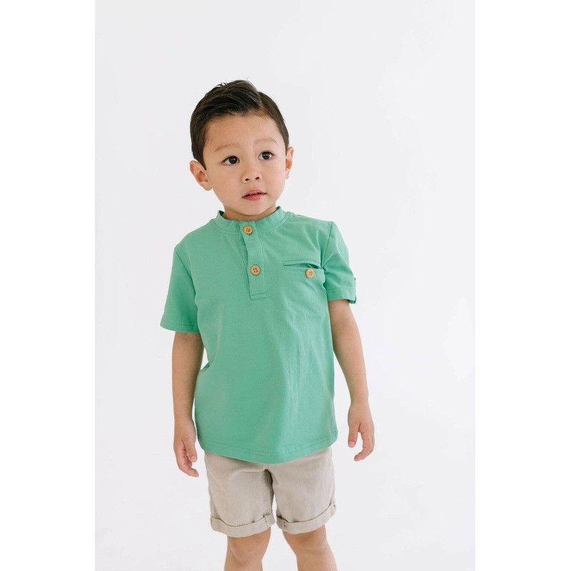Alex Tee in Sea Green|12/18m|18/24m|2T|3T|4|5|6|7|8