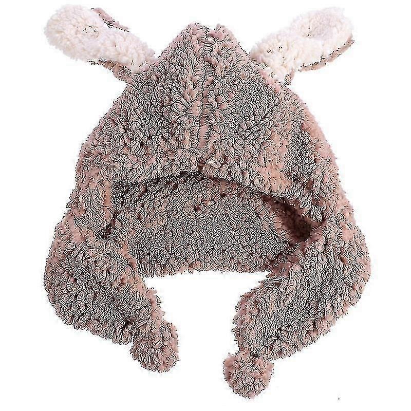 60X30x2cm Female Scarves & Shawls 1pc Windproof Winter Plush Hooded Collar Hat Hood Scarf Earflaps O | Fruugo SG