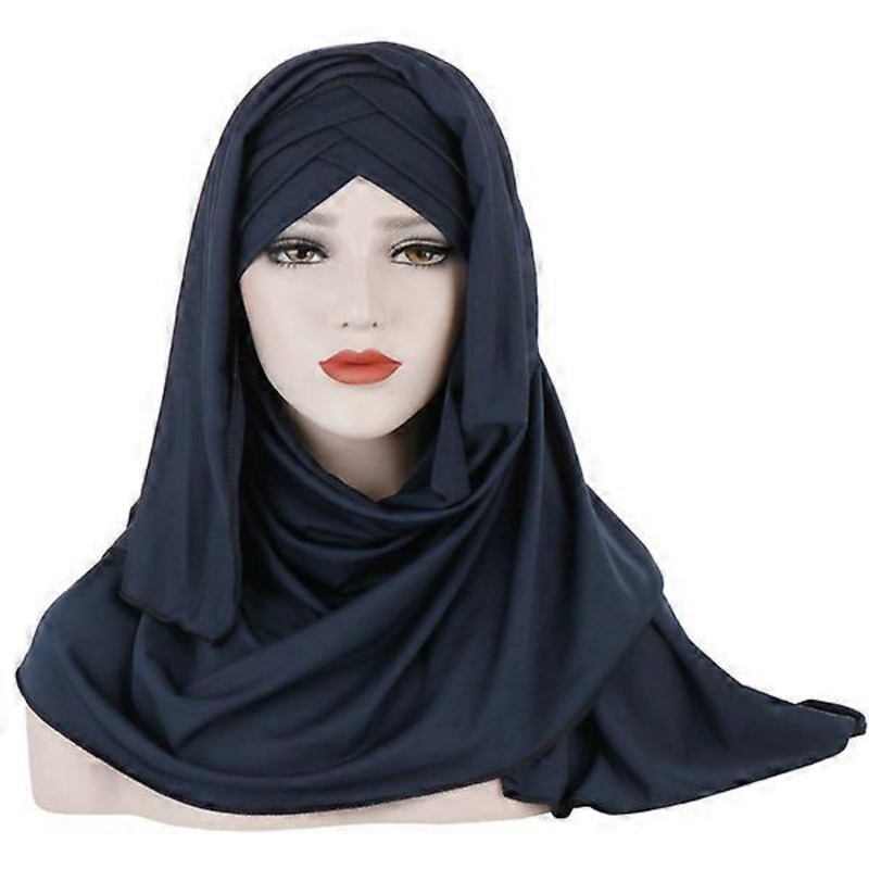 Instand Shawl Hijab Headscarf One Piece Hijabs Hooded Cap Scarf A) | Fruugo SG