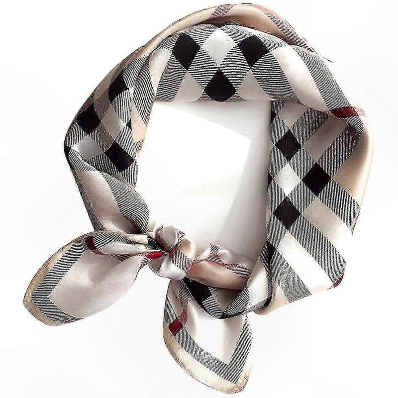Luxurious Silk Square Scarf, 21×21 Inches, Soft Satin Finish | Fruugo SG