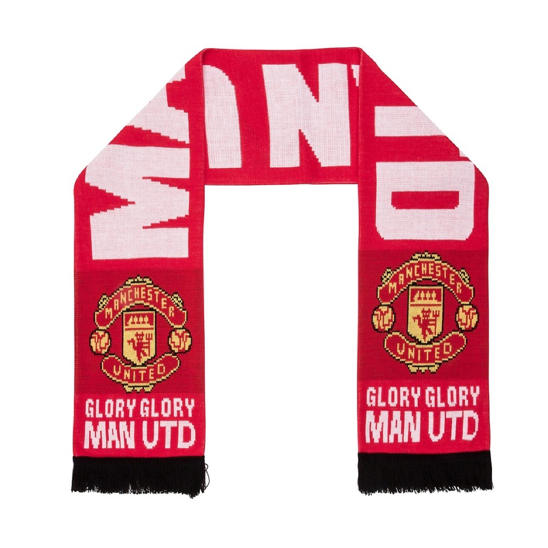 Manchester United FC Scarf Knitted Jacquard Mens Kids Official Football Gift | Fruugo SG
