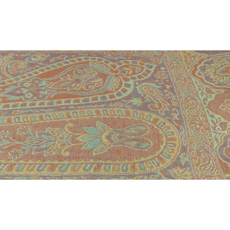 Muffler Scarf 6173 in Fine Pashmina Wool from the Heritage Range by Pashmina & Silk | Fruugo SG