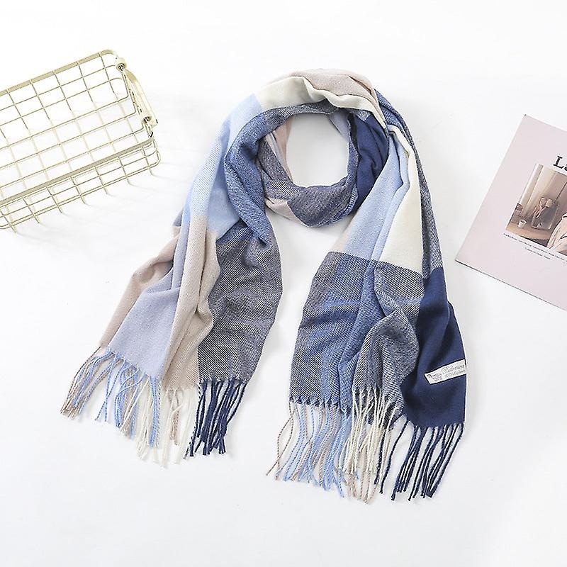 Women’s Scarf Winter 2023 Artificial Cashmere Scarf Dongdaemun Plaid Scarf Autumn New Korean Style Scarf | Fruugo SG