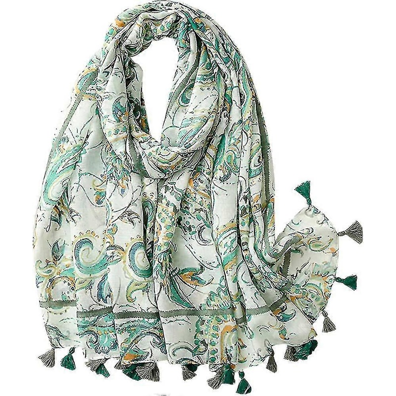 Women’s Scarves Wraps Pretty Oversized Fringed Boho Shawl Scarf | Fruugo SG