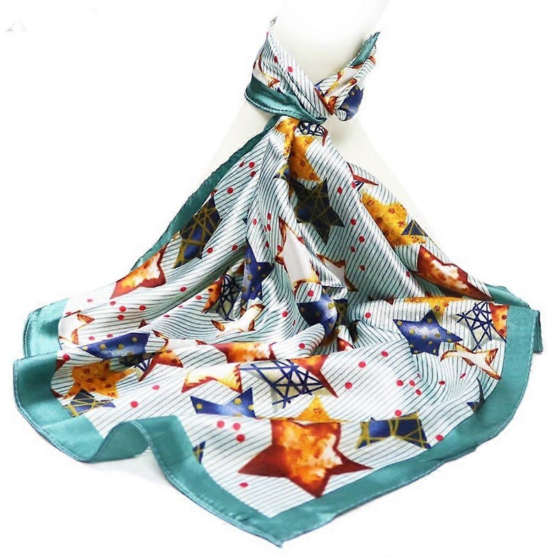 60*60CM Chiffon Professional Kerchief Women Multi Purpose Neckerchief Lightweight Fashion Scarf | Fruugo SG
