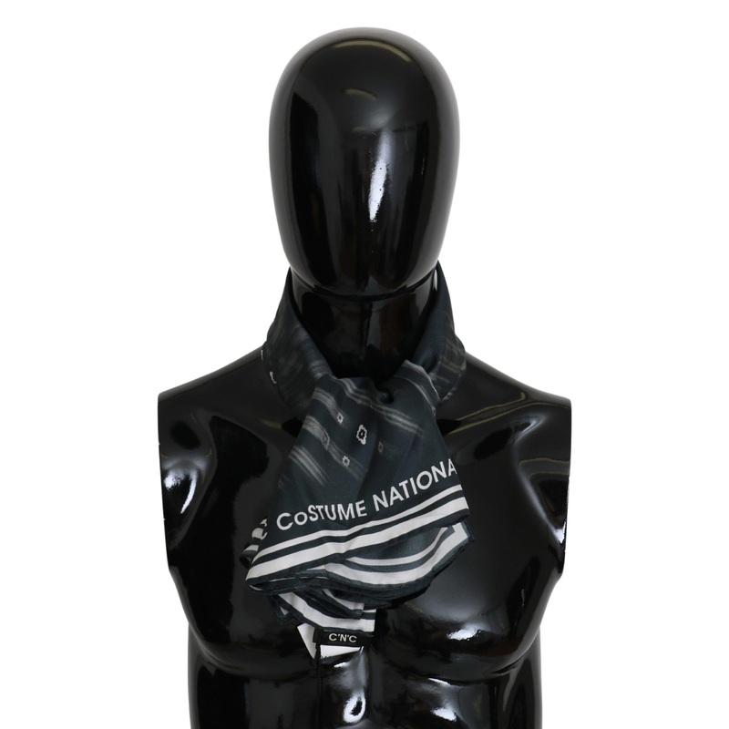 Blue Foulard Silk Women  Scarf | Fruugo SG