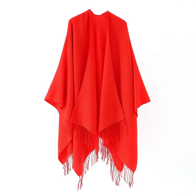 Cashmere Pashmina Beautiful Winter Warm Scarf Women Shawl Long Tassels Wrap Soft Feeling Large Blanket for Women  Red | Fruugo SG
