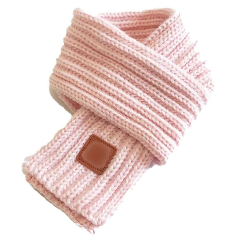 Knitted scarf, men’s and women’s, solid color, warm, autumn-winter | Fruugo SG