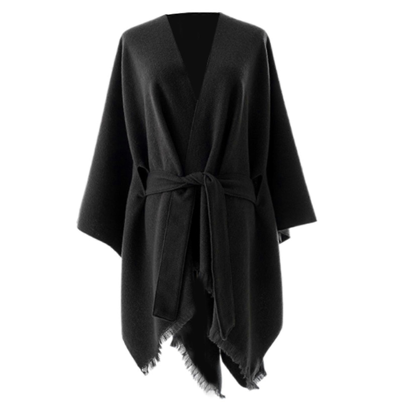 Luxurious Hand Halloween Ponchos Elegant Women Ponchos Traditional Fall Ponchos for Daily Outings and Social Event  Black | Fruugo SG