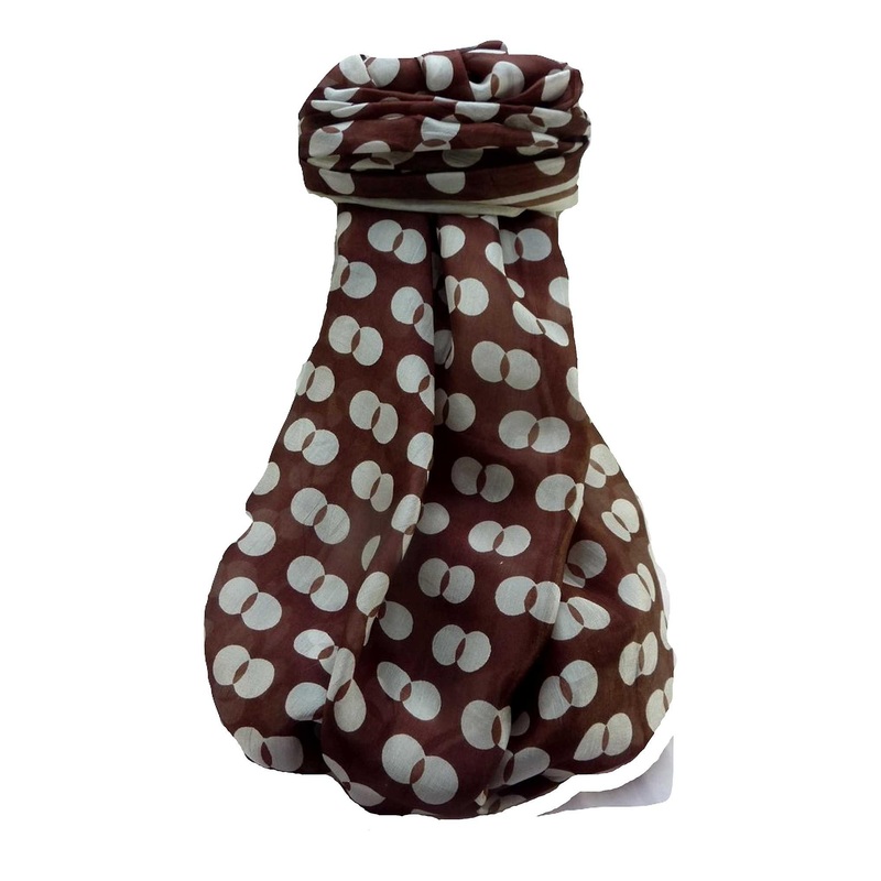 Mulberry Silk Contemporary Long Scarf Geometric G147 by Pashmina & Silk | Fruugo SG