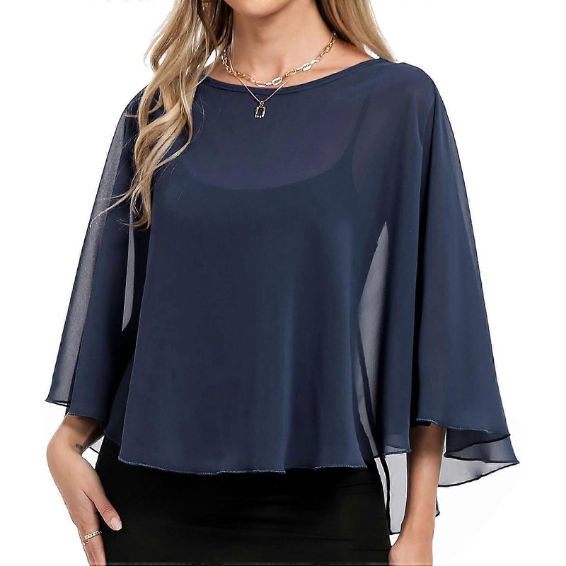Women’s Shawl, Chiffon Poncho, Party Shawl | Fruugo SG