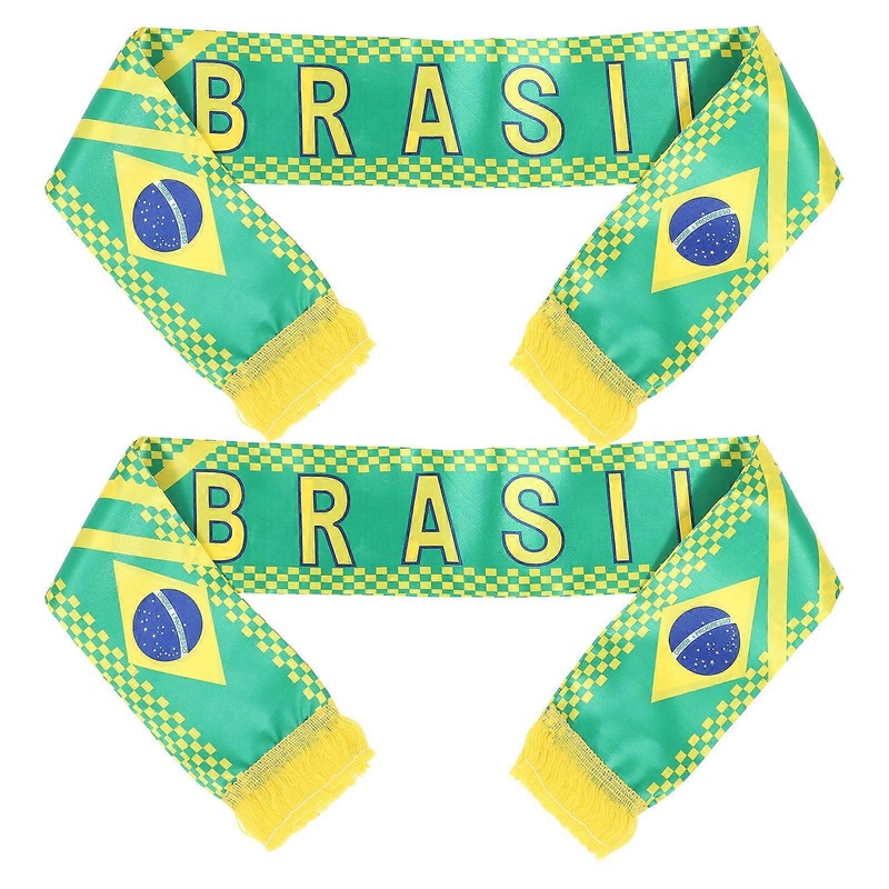 Knit Scarf For Live Performances 140X13X0.1CM Green Cheering Accessory 2Set | Fruugo SG